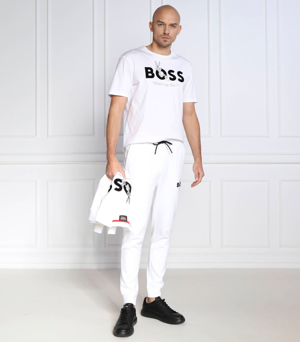 спортивные штаны boss x looney tunes hare BOSS BLACK - белый(50486309)