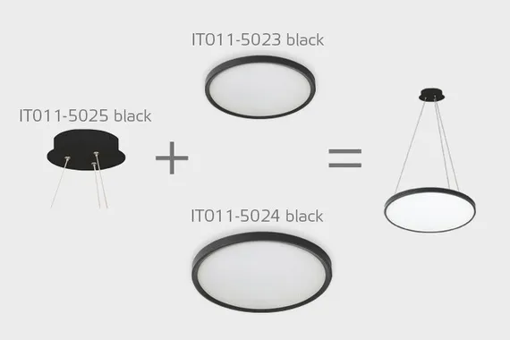 Крепление подвесное IT011-5025 white Italline