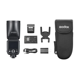 Вспышка накамерная Godox V100F TTL с круглой головкой для Fujifilm