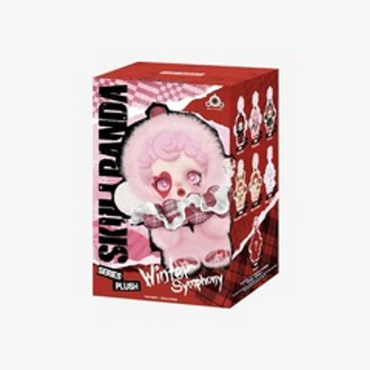 Случайный плюшевый брелок POP MART Skullpanda: Winter Symphony Series Plush