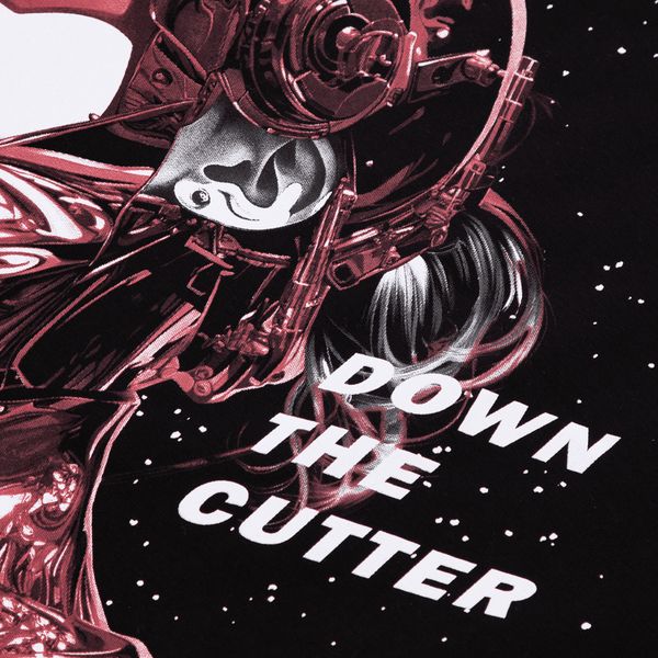 Футболка Down the Cutter черная - фото 5