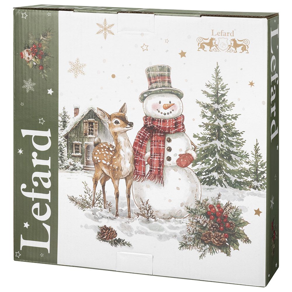 НАБОР ТАРЕЛОК ОБЕДЕННЫХ LEFARD "WINTER STORY" 2 ШТ. 25,5 СМ