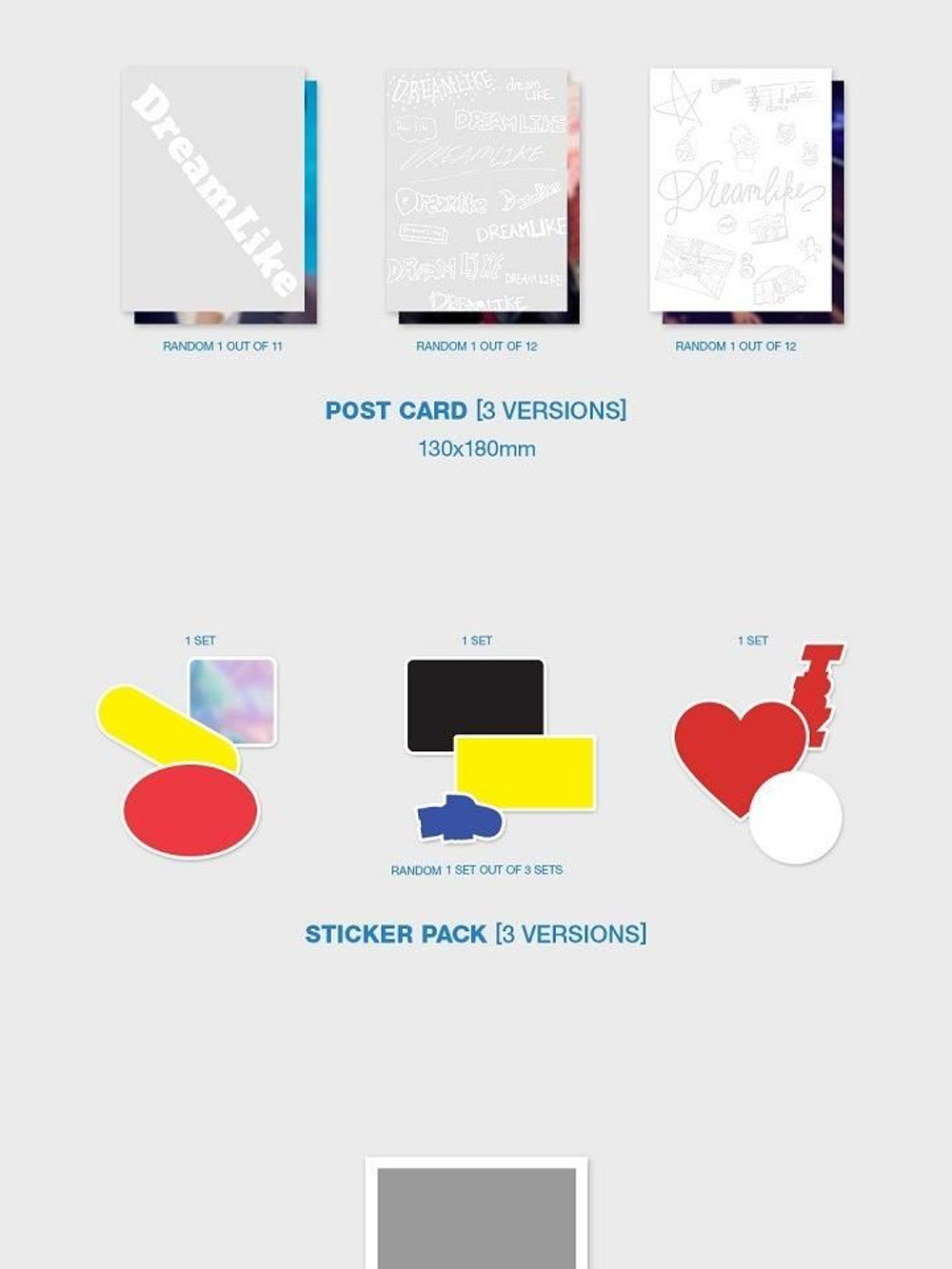Альбом The Boyz - Dreamlike 4th Mini Album 3 Version SET