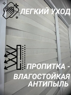 Рулонные шторы День-Ночь 65х150 см
