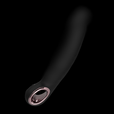 Силиконовый вибратор черный SW3020Black