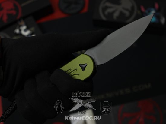 Автоматический нож Microtech LUDT 135-1OD с клинком из стали M390, рукоять 6061 T-6 Aluminium