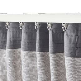 Комплект штор IKEA FJADERMOTT (ФЬЕДЕРМОТТ), Серый, 145х250 см, 2 шт