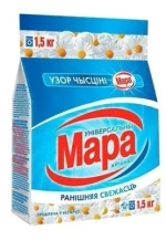 Порошок стиральный МАРА УЗОР ЧЫСЦІНІ автомат универсальный Утренняя свежесть 1,5кг