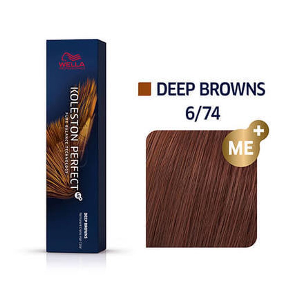 Wella Koleston 6/74 Красная планета ME+