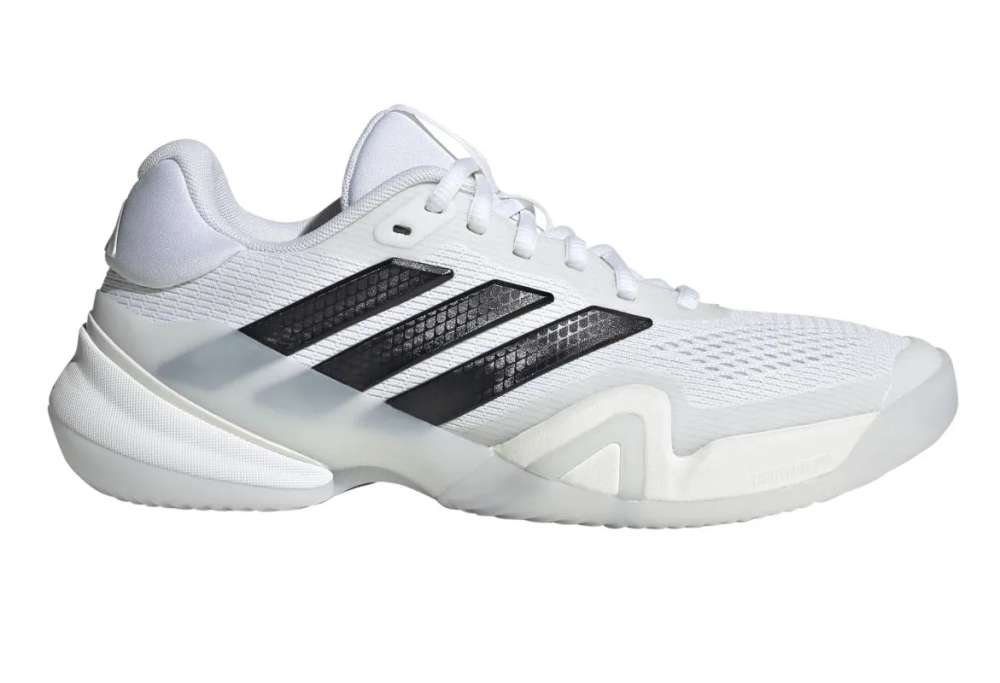 Женские теннисные кроссовки Adidas Barricade 14 W CL - white/cloud white/black
