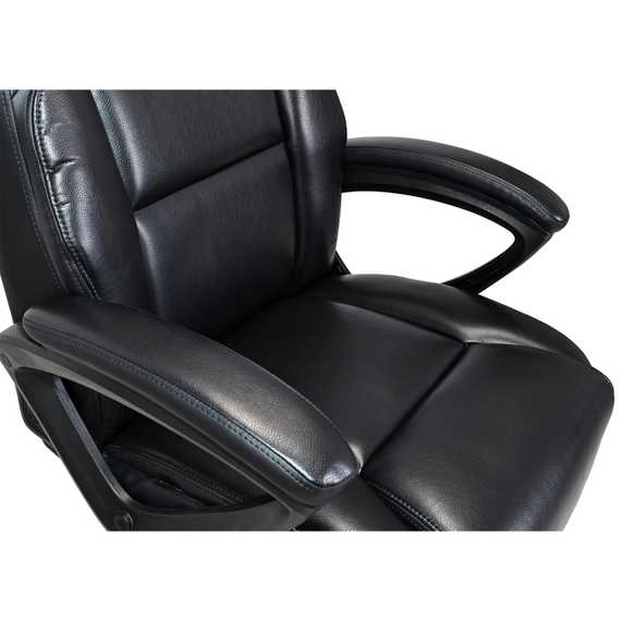 Кресло BRABIX PREMIUM "Oslo EX-549", рециклированная кожа, разборное пятилучие, черное, 532978