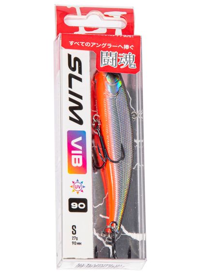 Воблер тонущий вертикальный LJ Pro Series SLIM VIB S 90.00/145