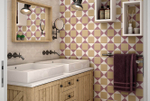 Equipe Caprice Deco Chess Colours 20x20