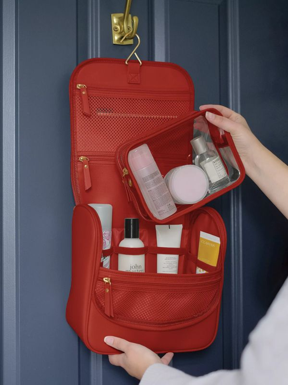 Дорожная косметичка Stackers Hanging Wash (Red)