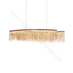 Pendant design lamp Waterfall  L100 (Rose gold)