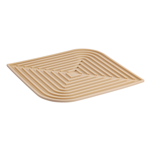 Коврик для сушки посуды dry flex, 34,5х31,5 см, бежевый