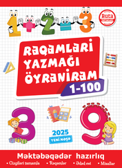 Rəqəmləri Yazmağı Öyrənirəm 1-100