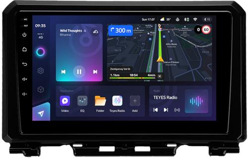 Магнитола для Suzuki Jimny 4 2018+ (без штатной КЗВ) - Teyes CC3L монитор 9" IPS на Android 10, CarPlay, 4G SIM-слот