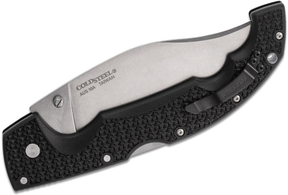 CS_29AXVS Extra Large Voyager Vaquero Serrated - нож склад., рук-ть Griv-EX, серр. клинок AUS10A
