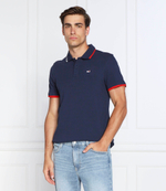 поло Tommy Jeans - темно-синий(DM0DM15076)