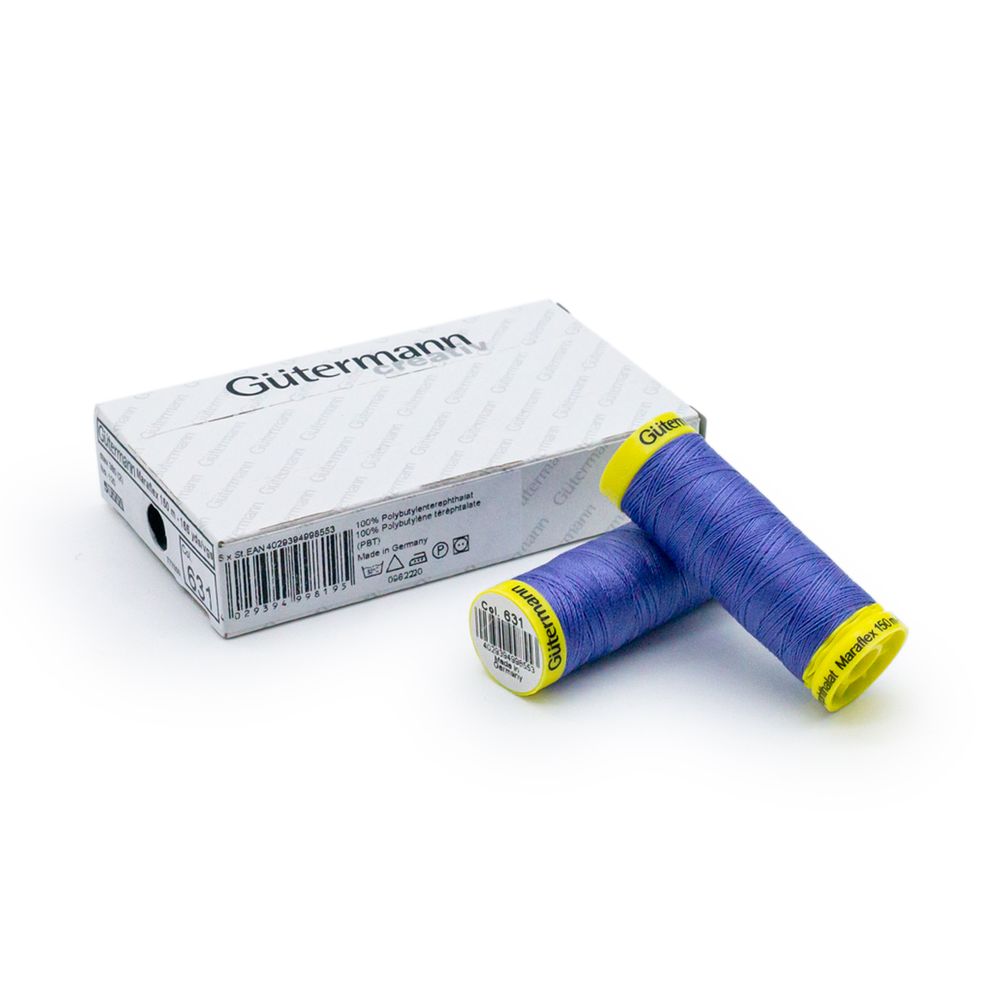 Нитки для трикотажа Gutermann Maraflex 120 (150 метров), 5 кат. | 631 нежная лаванда