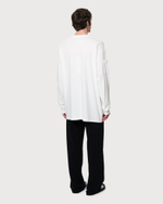 MM6 MAISON MARGIELA ЛОНГСЛИВ С КАРМАНАМИ МУЖСКОЙ БЕЛЫЙ
