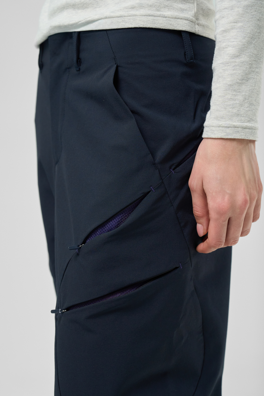 Брюки Nothomme Monterest Techwear Style Pants "Space Blue"
