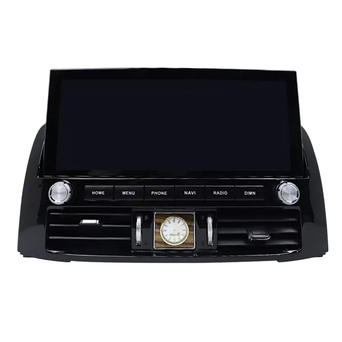 Магнитола для Lexus GX470 J120, Toyota Land Cruiser Prado 120 (климат на большом экране) - Kuberg ZH-T1214H монитор 12.3" на Android 12, Быстрая, CarPlay, 4G SIM-слот