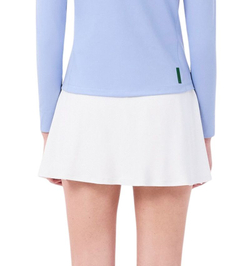 Теннисная юбка Lacoste Sport Ultra Dry Stretch Pique - white