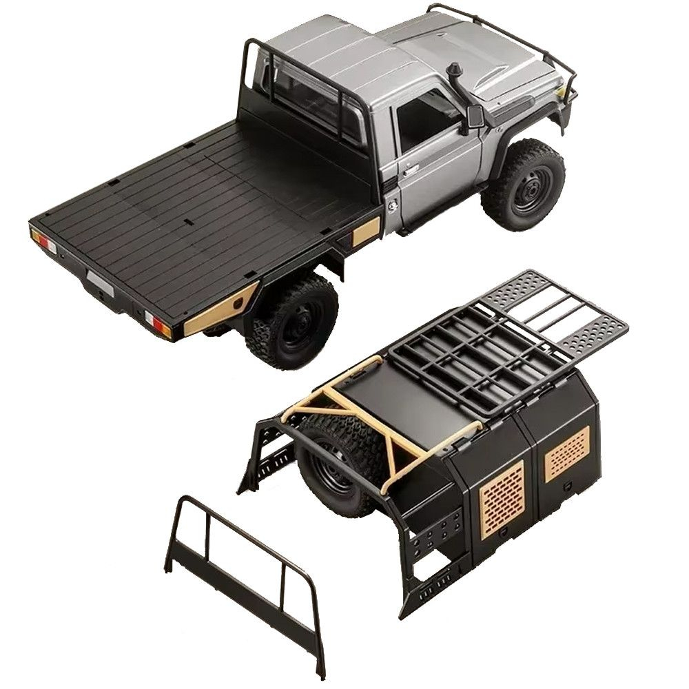 Радиоуправляемый внедорожник Toyota Land Cruiser LC79 4WD 1:12 - MN-82S-grey