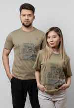 Футболка ALMATY MS LIGHT KHAKI