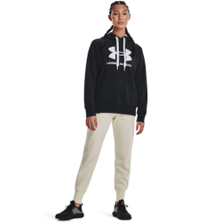 Женские теннисные брюки Under Armour Rival Fleece Training Pants Women - Beige