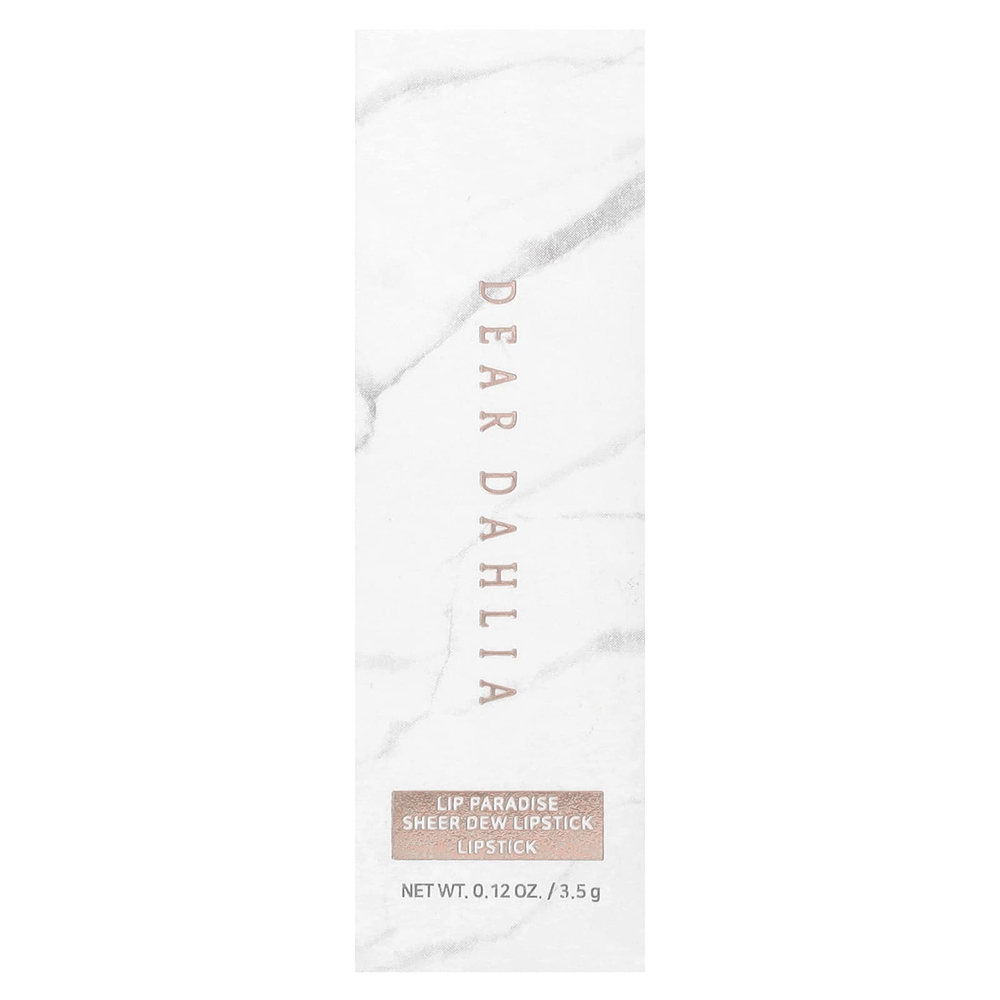 Dear Dahlia, Lip Paradise, губная помада с эффектом росы, S307 Lucy, 3,5 г (0,12 унции)