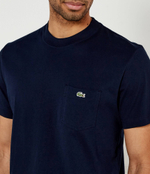 Футболка Lacoste - темно-синий(TH2827)
