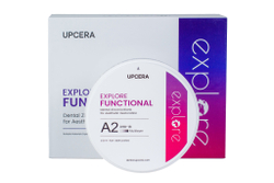 Upcera Explore Functional циркониевые диски, 98 x 18 мм, цвет A2