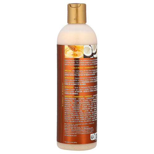 Creme Of Nature, Pure Honey, увлажняющий кондиционер для защиты от сухости, для сухих и обезвоженных волос, 355 мл (12 жидк. унц.)