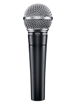 Shure Микрофон концертный SM58-LCE, черный