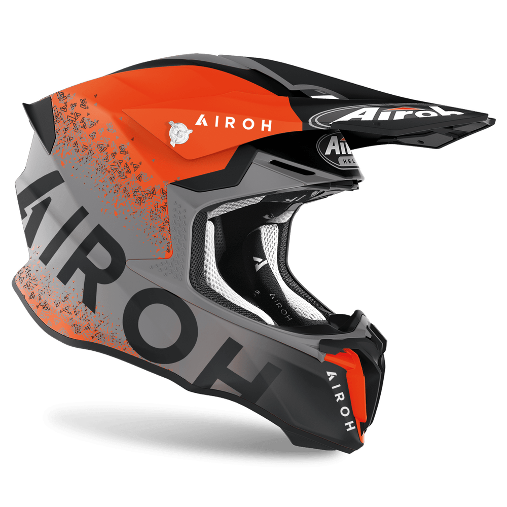 Мотошлем AIROH TWIST 2.0 BIT ORANGE MATT