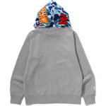 A Bathing Ape Bathing Ape Ss26 Sweatshirts Cotton Moderate No Fleece Lined Zip Closure 0zxswm301151q серый