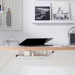 IKEA FÖRSÄSONG  (ИКЕА ФЁРСЭСОНГ)  -  Лоток для кабелей - белый 38 см