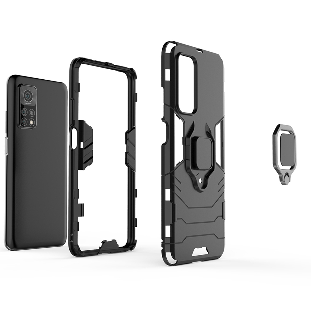 Противоударный чехол с кольцом Panther Case для Xiaomi Mi 10T (Pro)