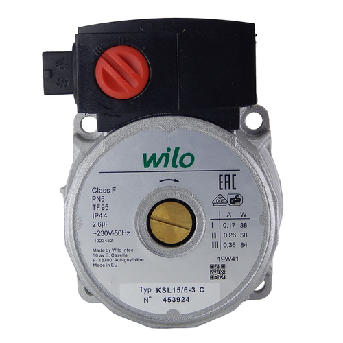 Двигатель циркуляционного насоса Wilo KSL 15/6-3C (по часовой) Vaillant, BAXI, Viessmann, Protherm, Ferroli