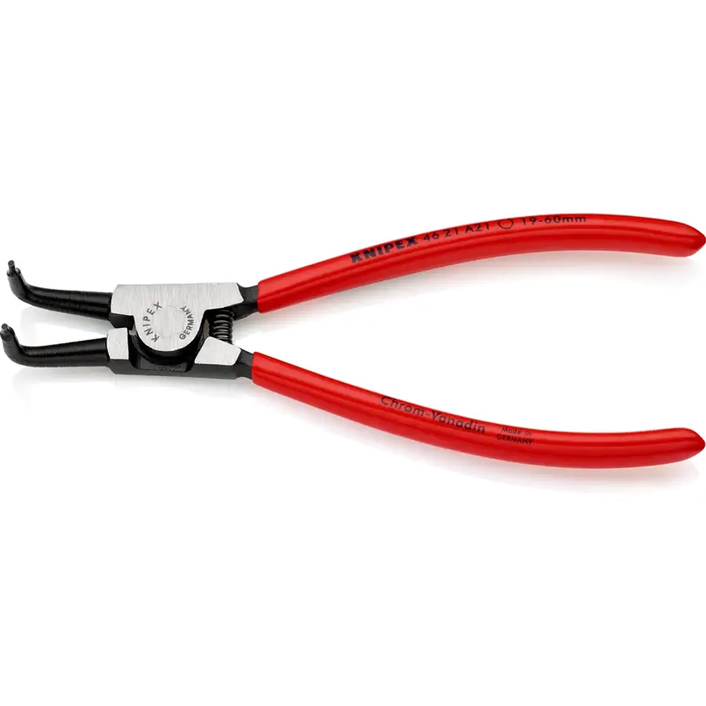 Щипцы для стопорных колец черненые 170 мм Knipex 46 21 A21 SB