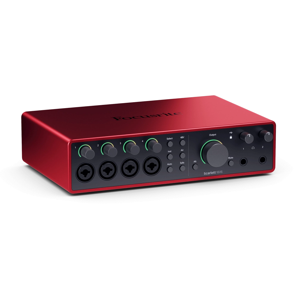 Внешний аудиоинтерфейс Focusrite Scarlett 18i16 4th Gen