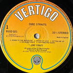 Dire Straits ‎– Dire Straits (Англия 1982г.)