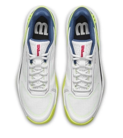 Детские теннисные кроссовки Wilson Rush Pro 5 JR - snow white/snow white/ensign blue