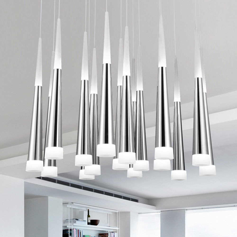 Pendant design lamp Droplight   (Silver)