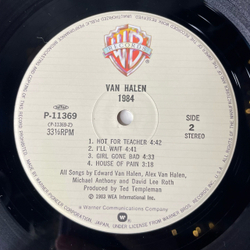 Винтажная виниловая пластинка LP Van Halen 1984 (Япония 1984) (Без Оби) Jump