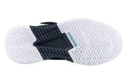 Детские теннисные кроссовки Head Sprint Strap 4.0 - blueberry/teal