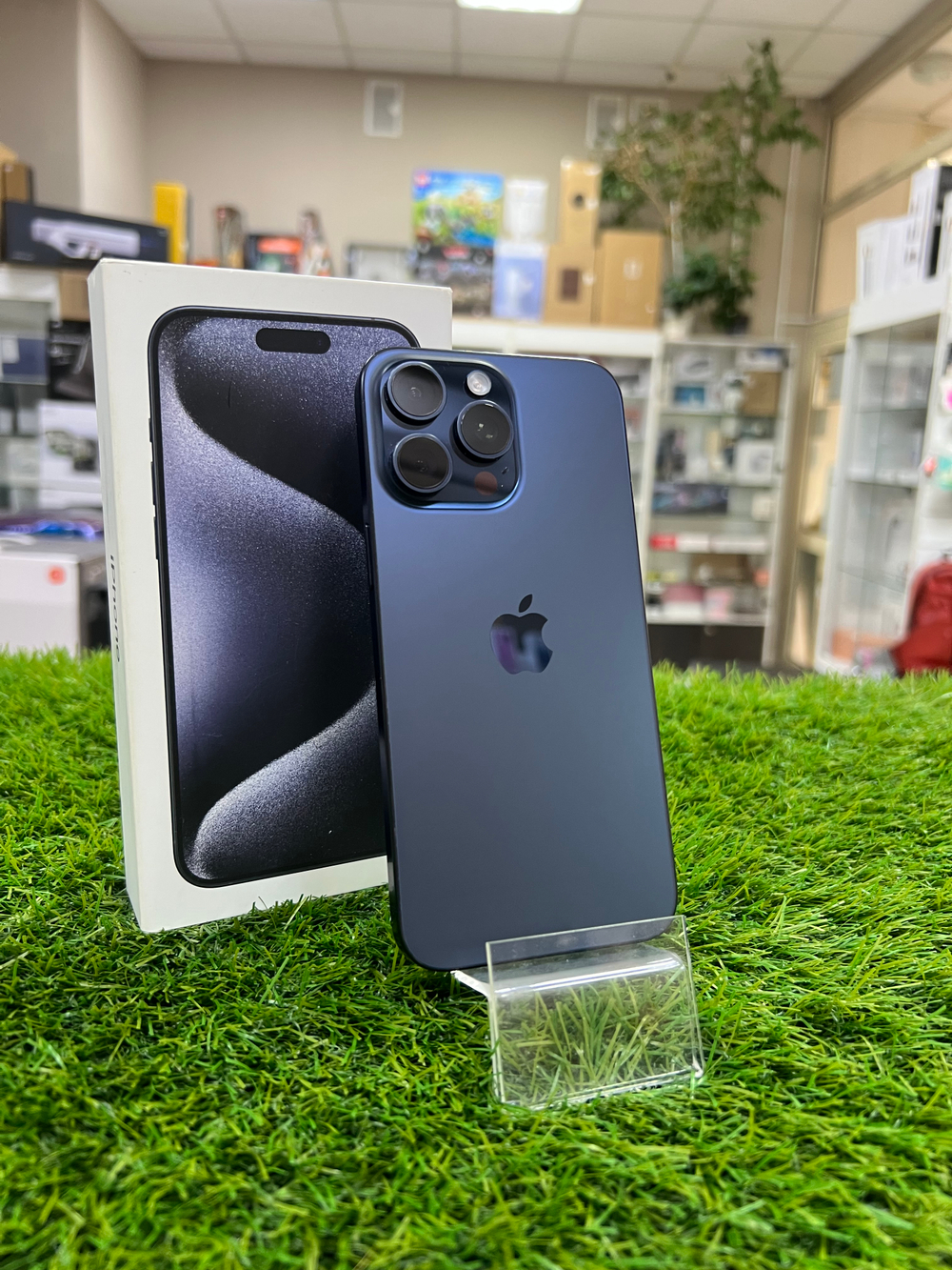 Б/У iPhone 15 Pro Max 512Gb Blue Titanium